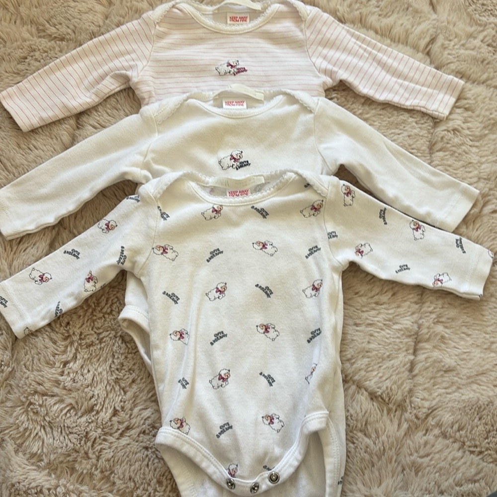 Baby girl Zara bodysuits